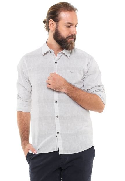 Camisa Yacht Master Slim Cinza - Marca Yacht Master