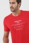 Camiseta Forum Lettering Vermelha - Marca Forum
