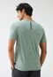 Camiseta Calvin Klein Jeans Reta Logo Verde - Marca Calvin Klein Jeans