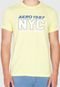 Camiseta Aeropostale Logo Amarela - Marca Aeropostale