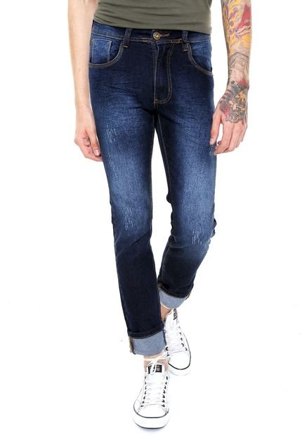 Calça Jeans Terminal Jeans Skinny Comfort Azul - Marca Terminal Jeans