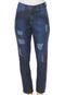 Calça Jeans GRIFLE COMPANY Slim Faixa Azul - Marca GRIFLE COMPANY