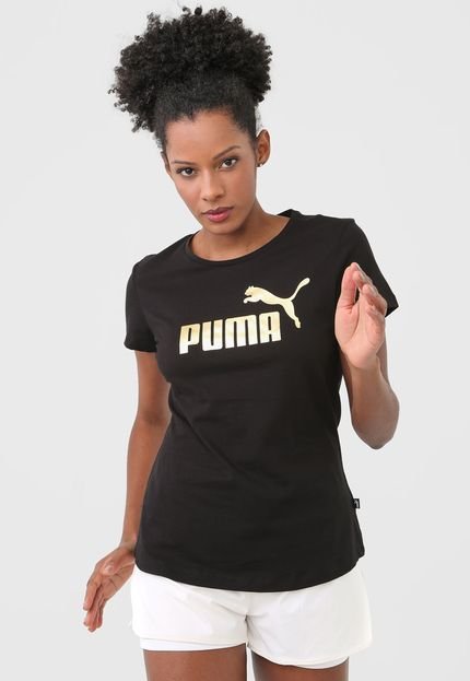Camiseta Puma Metallic Preta - Marca Puma