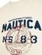 Camiseta Nautica Masculina Saiboat Makers Quality Areia - Marca Nautica