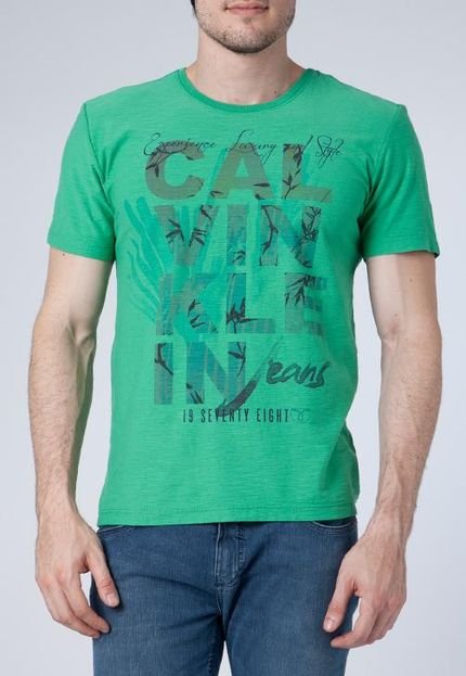 Camiseta Calvin Klein Luxury Style Verde - Marca Calvin Klein Jeans