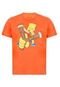 Camiseta Cavalera The Simpsons Laranja - Marca Cavalera