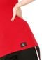 Blusa Calvin Klein Canelada Vermelha - Marca Calvin Klein