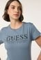 Camiseta Guess Nineteen Eighty One Azul - Marca Guess