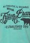 Camiseta Triton Logo 1975 Verde - Marca Triton