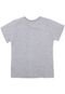 Camiseta Outer Stuff Menino Estampa Frontal Cinza - Marca Outer Stuff