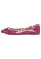 Sapatilha My Shoes Bico Fino Spikes Rosa - Marca My Shoes