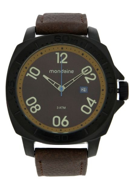 Relógio Mondaine 76689GPMVPH1 Preto/Marrom - Marca Mondaine