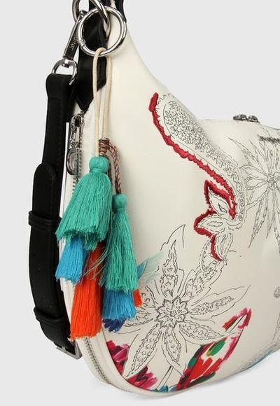 Bolso blanco desigual deals