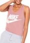Regata Nike Sportswear Nsw Essential Tank Rosa - Marca Nike Sportswear