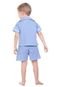 Pijama Infantil algodão Boy Azul - Marca Ecoeplay