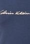 Blusa Calvin Klein Jeans Estampa Azul - Marca Calvin Klein Jeans