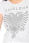 Camiseta Cavalera Águia Craquelada Branca - Marca Cavalera