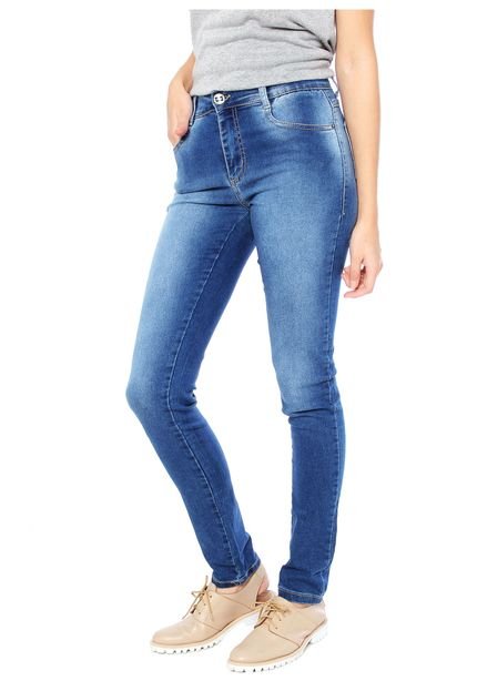 Calça Jeans Sawary Estonada Jegging Azul - Marca Sawary