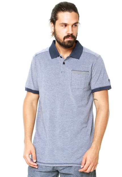 Camisa Polo Timberland Millers River Oxford Azul - Marca Timberland