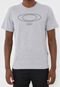 Camiseta Oakley Mod Blur Storm Heather Cinza - Marca Oakley