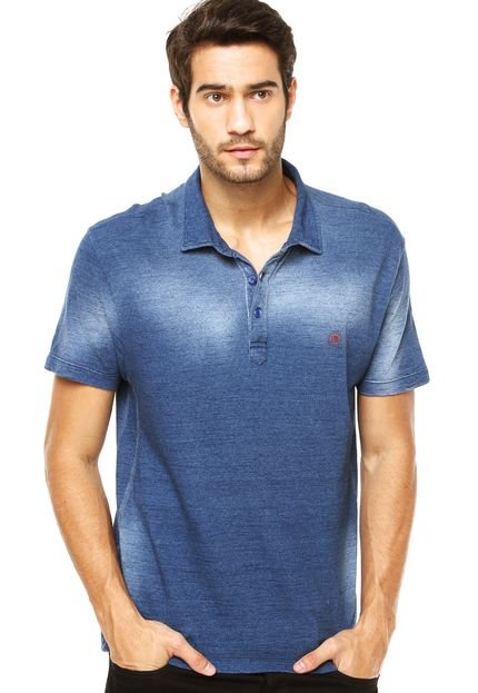 Camisa Polo Mandi Azul - Marca Mandi