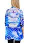 Chemise 101 Resort Wear Estampada Azul - Marca 101 Resort Wear