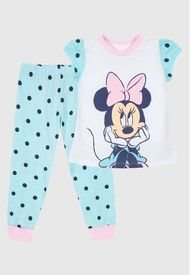 Pijama Niña Minnie Thinking On Celeste Disney