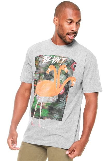 Camiseta Blunt Freak Flamingo Cinza - Marca Blunt