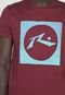 Camiseta Rusty Razor Vinho - Marca Rusty