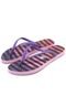 Chinelo Reef Escape Palm Stripes Roxo - Marca Reef