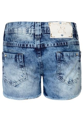 Short-Saia Jeans Akiyoshi Azul