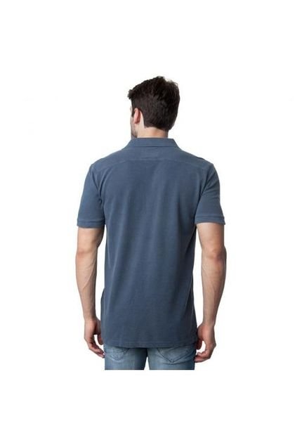 Camiseta Polo Bolso Azul - Marca Mandi