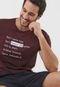 Camiseta Forum Lettering Vinho - Marca Forum