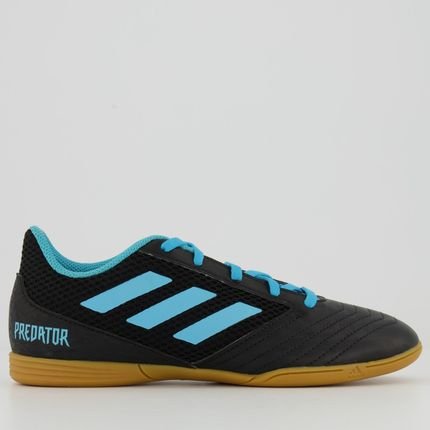 Chuteira Adidas Predator 19.4 Futsal Juvenil Preta - Marca adidas