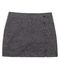 Shorts Saia Plus Size Em Tweed Secret Glam Preto - Marca Secret Glam