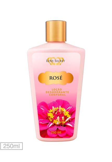 Hidratante Rose Love Secret 250ml - Marca Love Secret