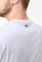 Camiseta Lacoste Logo Listrado Cinza - Marca Lacoste