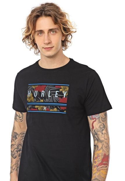 Camiseta Hurley Island Preta - Marca Hurley