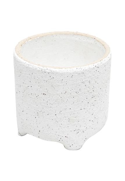 Vaso Urban Sand Texture Branco - Marca Urban