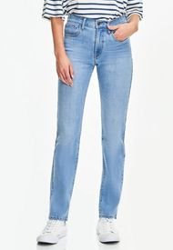 Jeans Mujer 724 High Rise Straight Azul Levis