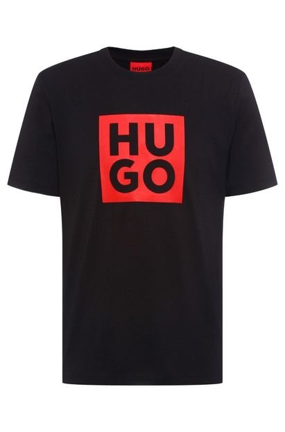 Camiseta HUGO Daltor Preto - Marca HUGO