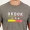 Camiseta Okdok Simbols Cinza - Marca OKDOK