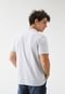 Camiseta Ellus Reta Fine Foil Classic Off-White - Marca Ellus