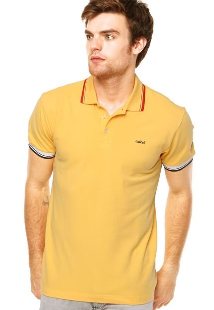 Camisa Polo Colcci Amarela - Marca Colcci