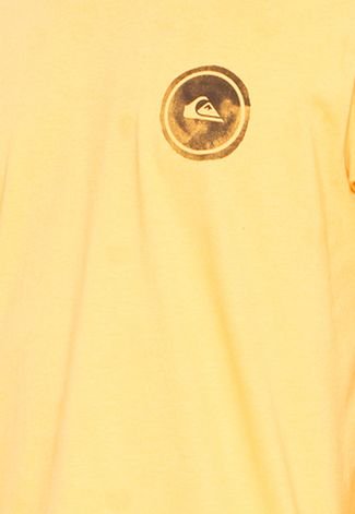 Camiseta Quiksilver Watermarked Amarela