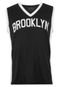Regata Kappa Basket Brooklyn Preta - Marca Licenciados Futebol