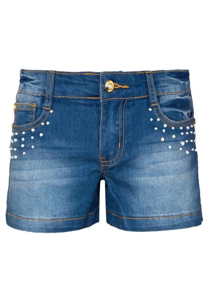 Short Jeans Lilica Ripilica Pearl Azul - Marca Lilica Ripilica