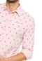 Camisa Colcci Reta Rosa - Marca Colcci