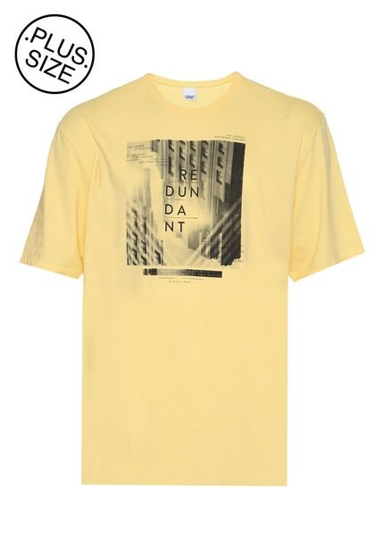 Camiseta WEE! Estampada Amarela - Marca Wee! Plus
