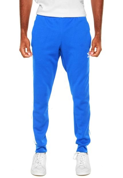 Calça adidas Originals Sst Slim Cuffed Azul - Marca adidas Originals